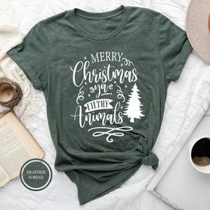 Merry Christmas Ya Filthy Animals Shirt, Funny Christmas Shirts, Christmas Vacation Shirt, Funny Xmas Shirt, Winter Shirt, Holiday Shirt image 3
