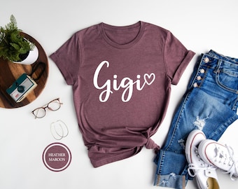 Gigi Shirt, Grandma Gift, Mothers Day, Christmas Gift
