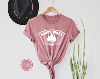 Shady Pines Shirt, Golden Girls Inspired Tee, 80s TV Show Shirt