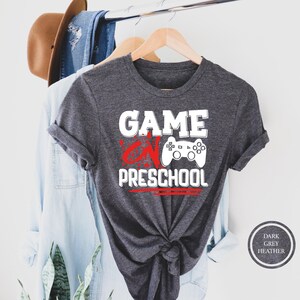 Game On Preschool Shirt, Video Gamer Back To School, Back to School Tshirt, Grade Tee, Gamer Class of 2025, Kids School Shirt, School Tee
