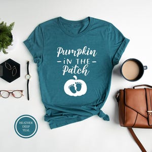 Pregnancy Reveal Shirt, Pumpkin In The Patch Shirt, Baby Announcement, New Mom Gift, Expecting Mom Shirt, Pregnancy Shirt, Mother's Day Gift