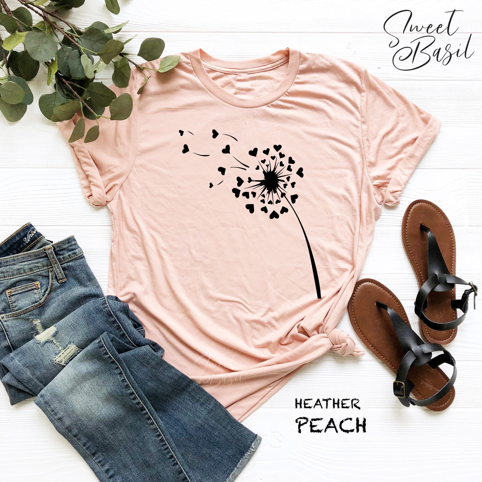 DANDELION PRINTED KIDS SHIRT SKY main image 1