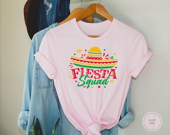Fiesta Squad Shirt, Cinco de Mayo Mexican Party Tee