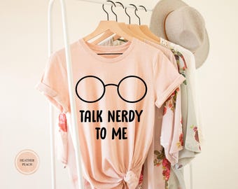 Talk Nerdy To Me Shirt, Geek Coder Gift