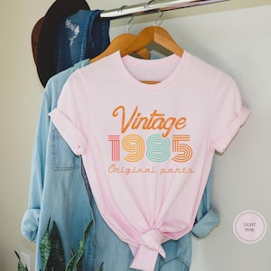 Vintage 1985 Shirt, 40th Birthday Tshirt, Vintage 1985 Birthday Shirt, 40th Birthday Gift for Men, 40th Birthday Gift for Women