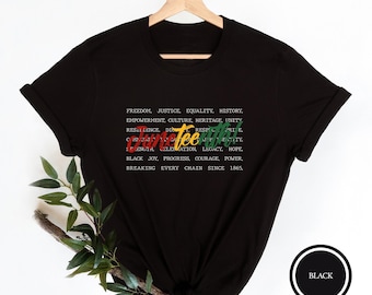 Juneteenth Freedom Shirt, Black History Tee, Black Culture