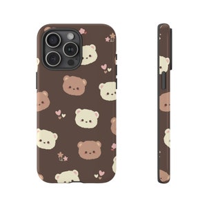 Teddy Bear Tough Phone Case | Cute Bear Phone Case