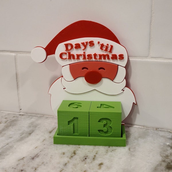 Days Till Christmas Etsy