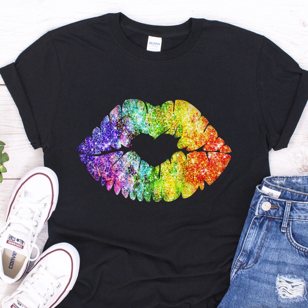 Pride March Shirt, Gay Pride Shirt, Pride Shirt, Lgbt Lips Shirt, Pride Week Shirt,Rainbow Pride Lips Shirt, Lgbtq+ Shirt, Equality Shirt, Detroitslions