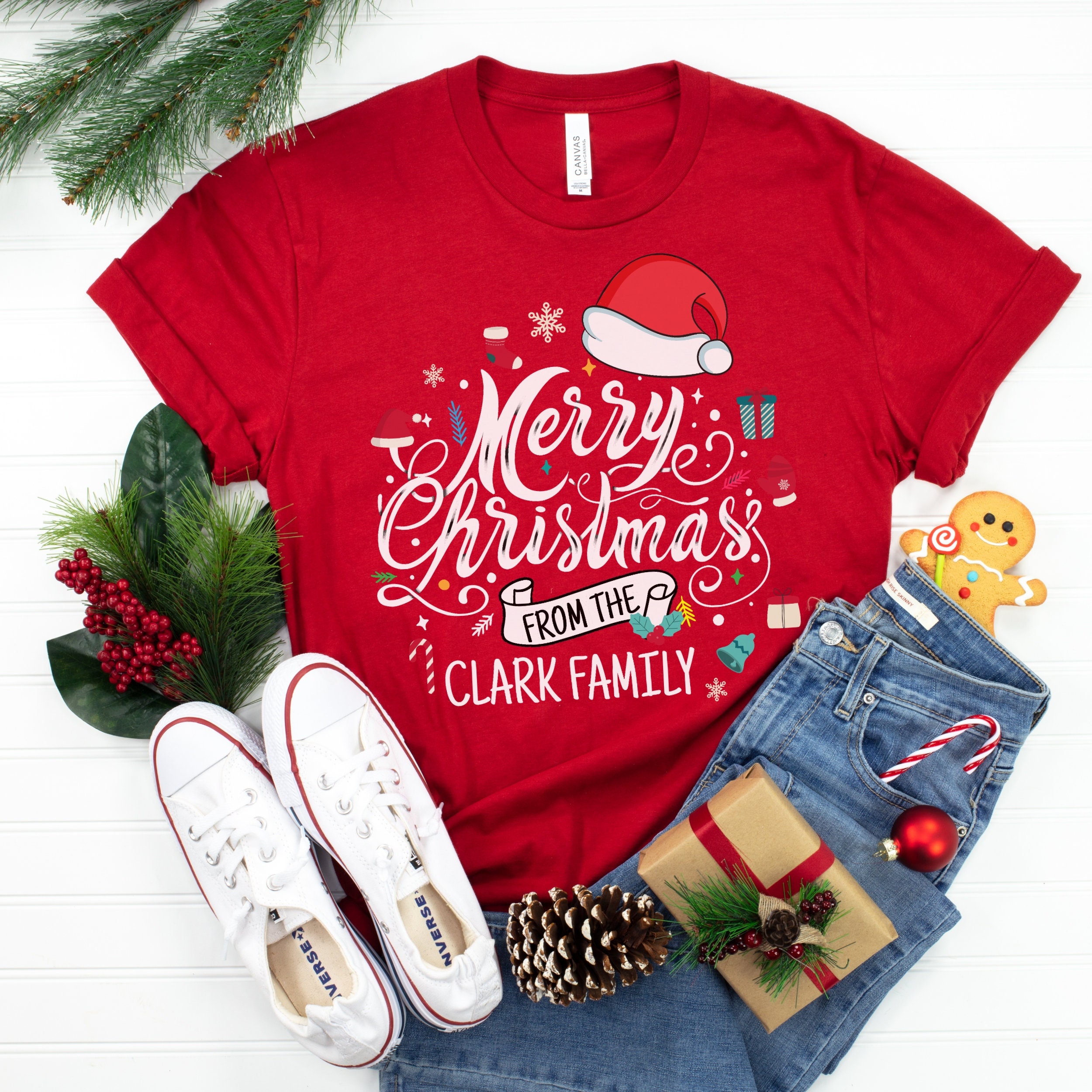 Feliz camisa de Navidad camisa de Navidad de la familia Etsy