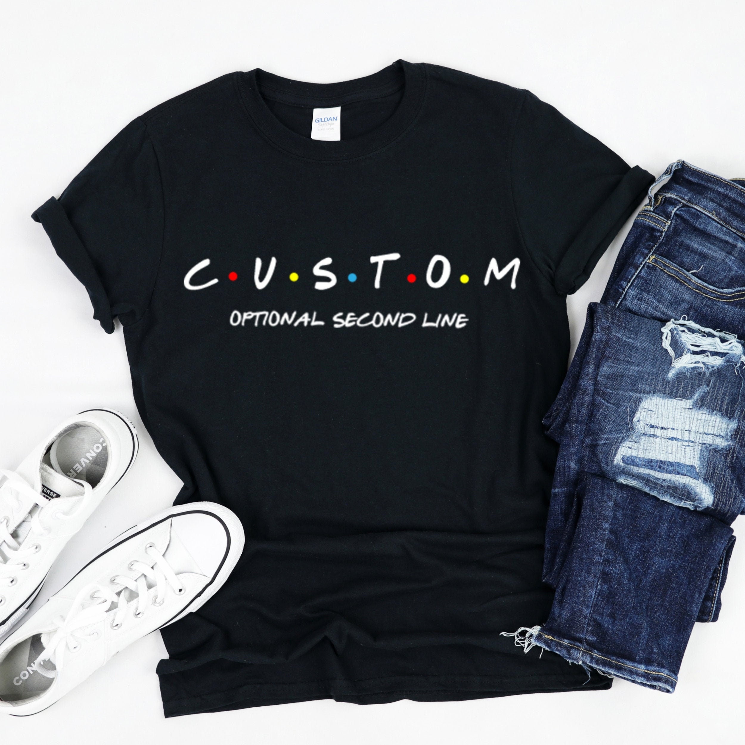 Custom Friends Shirt Custom Shirt Personalized Friends | Etsy