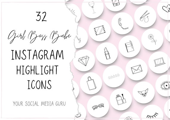 Girl Boss Instagram Highlight Icons Story Covers Etsy Girl Boss Instagram Highlight Icons Story Covers Etsy