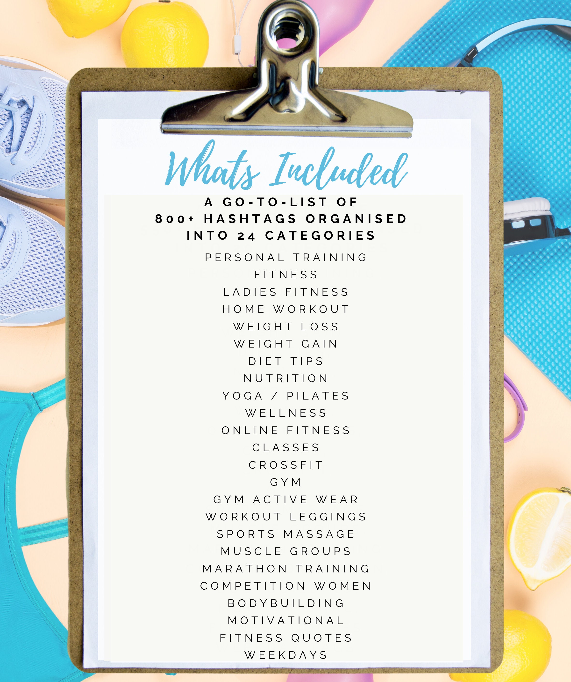 Fitness, Gym, Instagram, Marketing Hashtags, Branding, Social Media