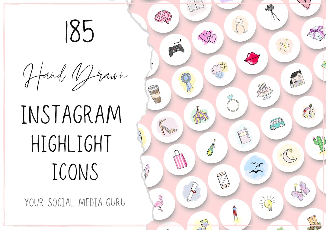 Highlights Icon Instagram Highlight Icons, Story Covers, Insta Stories, Bundle ...