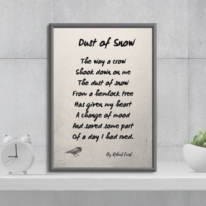 Dust Of Snow Printable Digital Download
