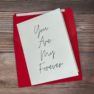 Jahrestagskarte für Ihn oder Sie, ich liebe dich Karte, Jahrestagskarte für Freundin oder Freund, Valentinstagskarte, leere Liebeskarte