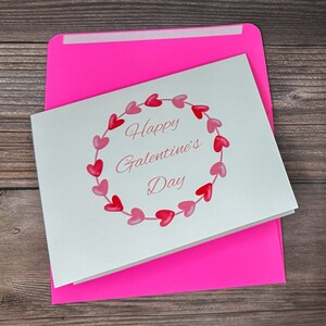 Galentine's Day Karte, Happy Galentine's Day, BFF Karte, Valentinstag Karte, Karte für Freund, Blanko Karte zum Galentine's Day, Beste Freundin Karte