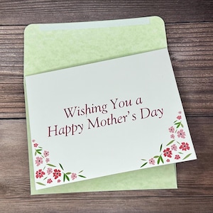 Muttertagskarte, alles Gute zum Muttertag, Karte für Mama, Muttertag wünscht Karte, leere Muttertagskarte, Karte für Mütter, Muttertagskarten
