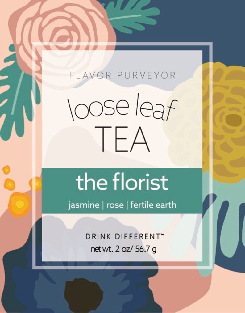 The Florist Loose Leaf Tea Etsy
