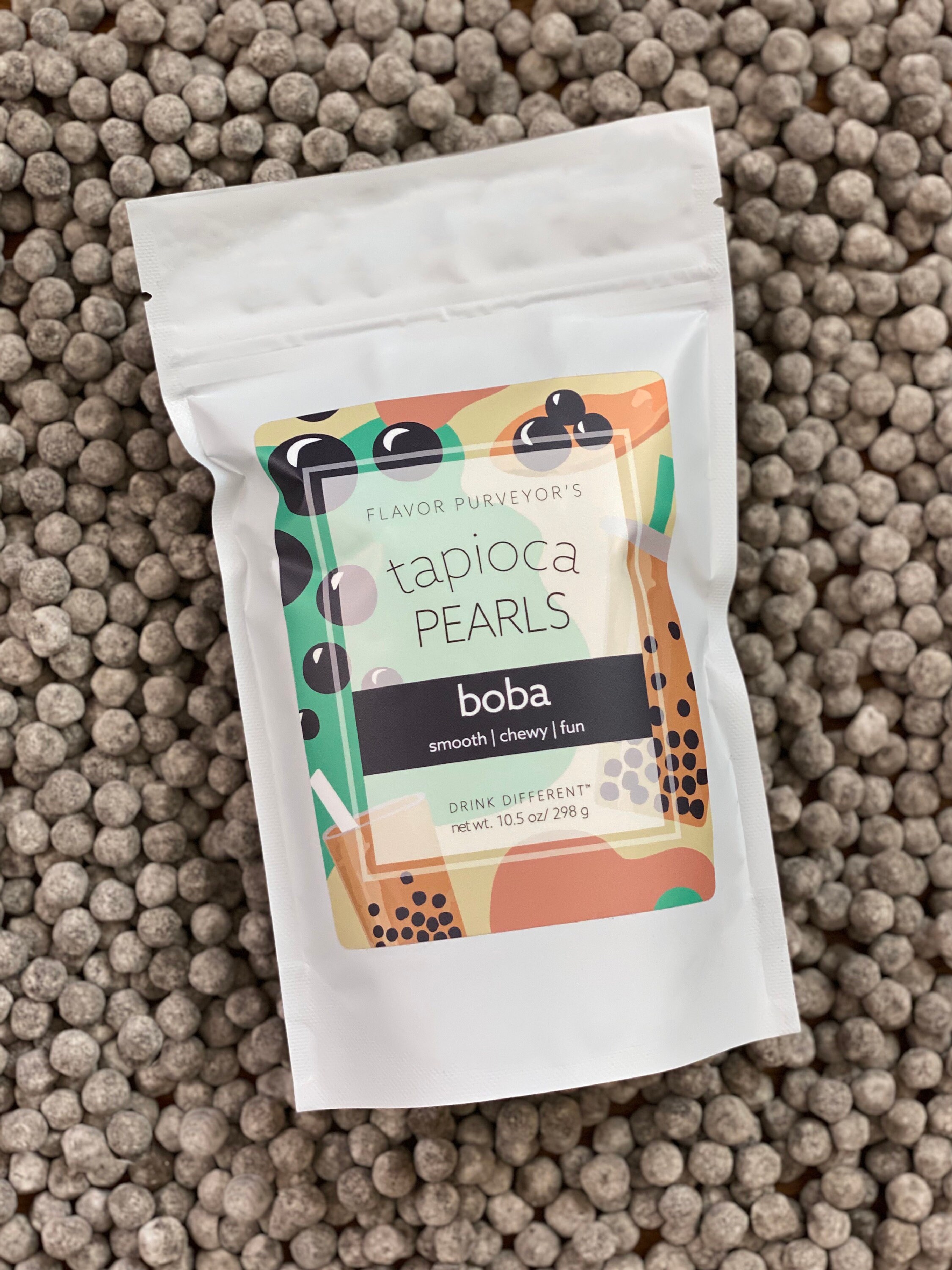 Boba Tapioca Pearls for Bubble Tea, Uncooked, Choose with or without …