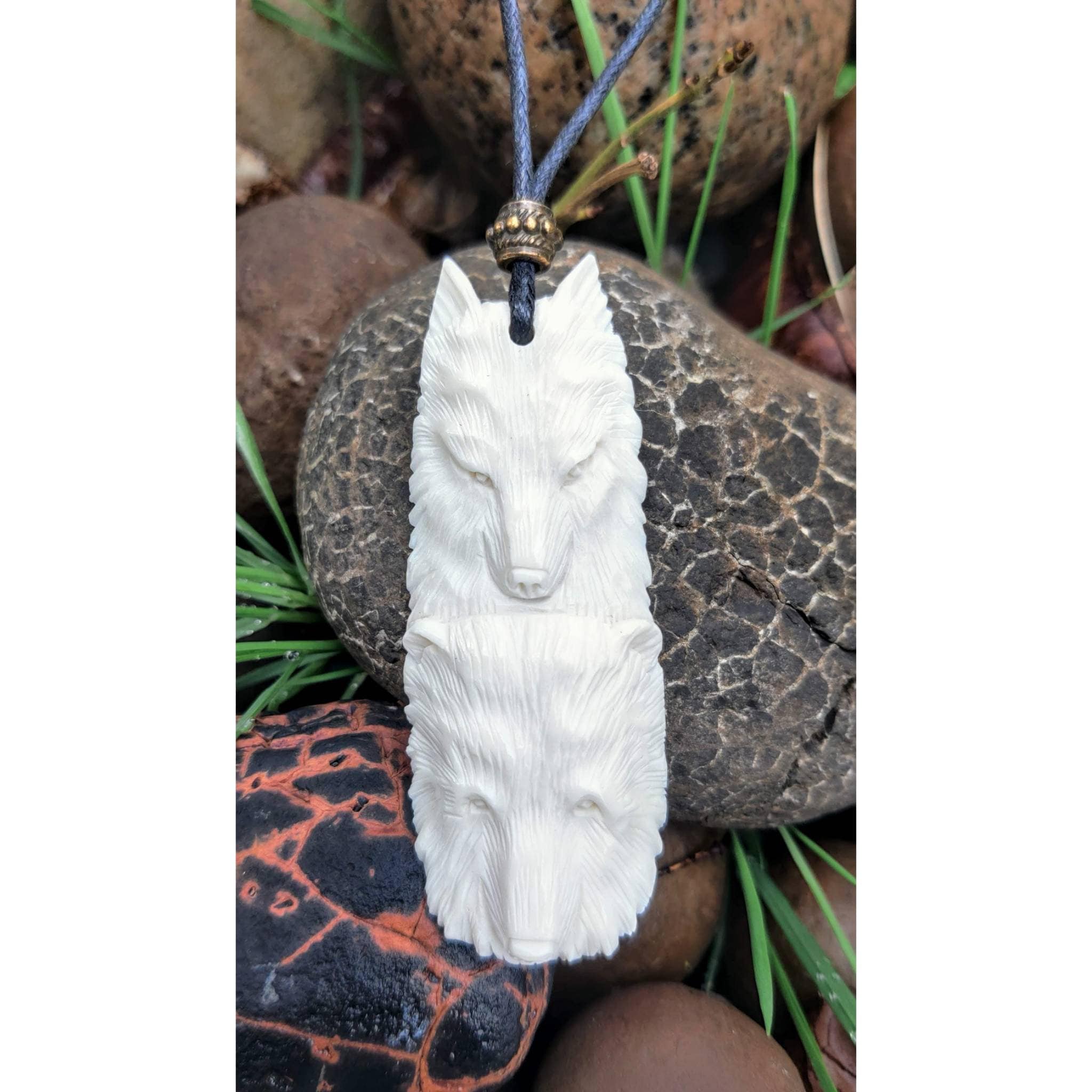 Tribal Wolf Therian Necklace Medium -  México