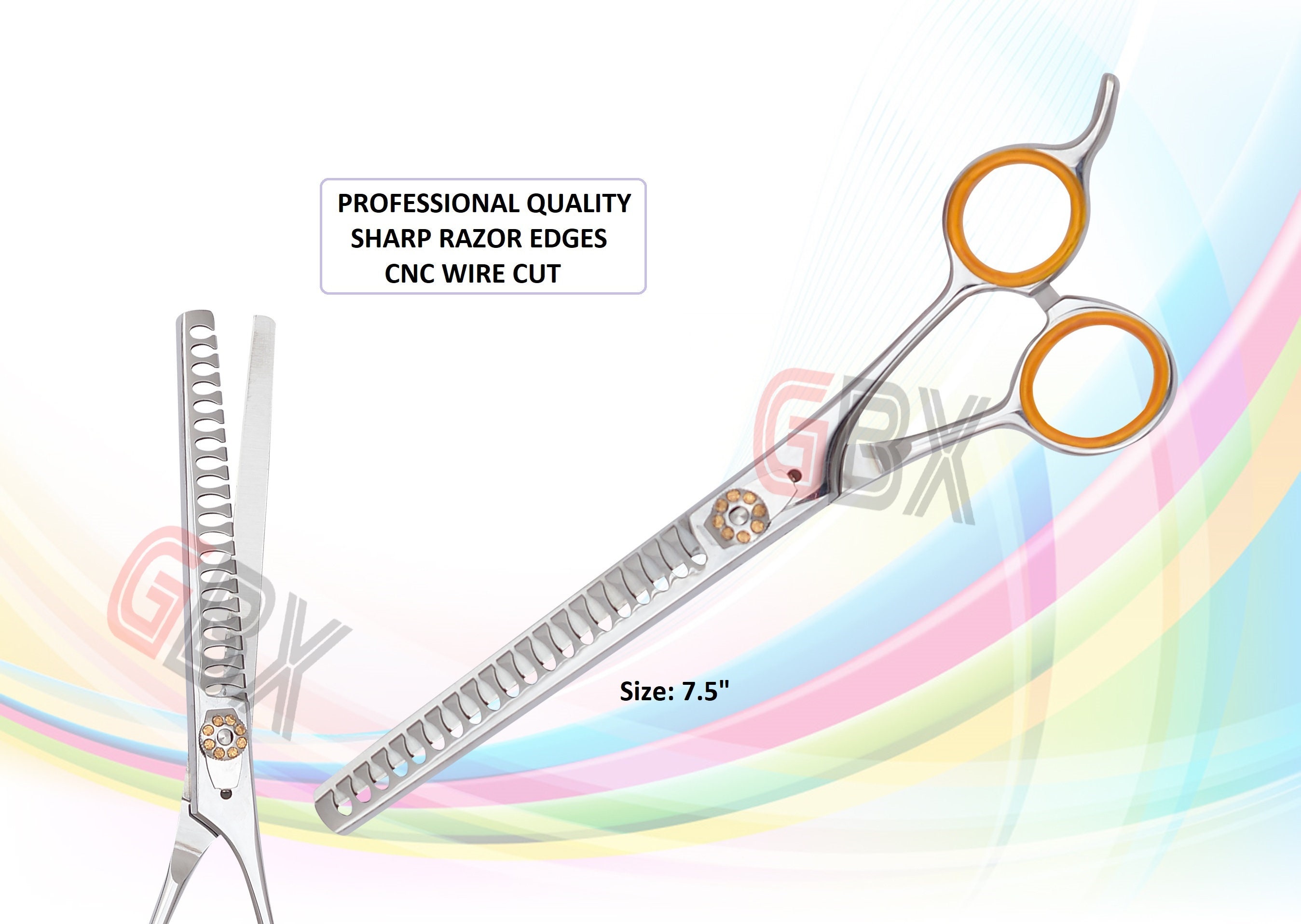 Hairdressing Thinning Scissors 6.5 7.5 Hair Etsy