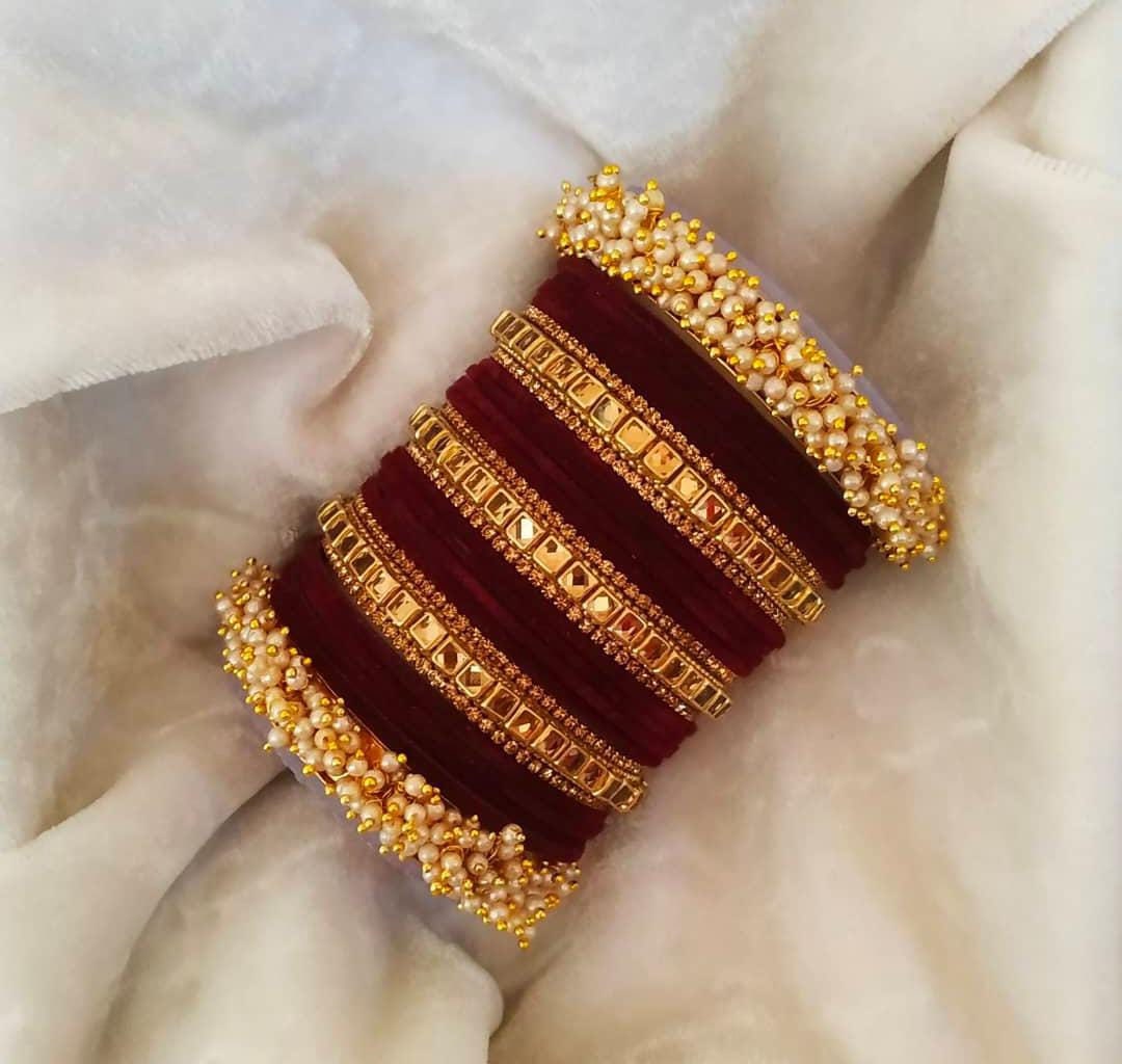 Color Customize Indian Designer Both Hands Bridal Bangles Set for Women and Girls Wedding Party Indian Light Weight Stylish Bangles Set Etsy Australia