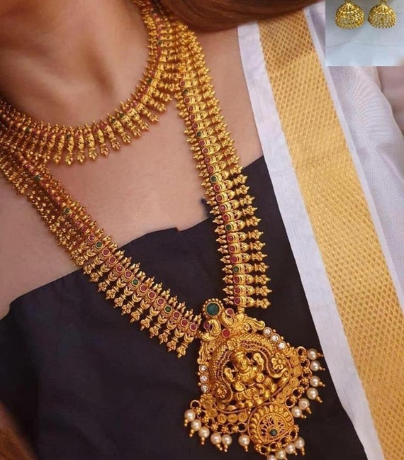 Long Necklace Sets Shopping, Buy Indian Long Necklace Sets Online …