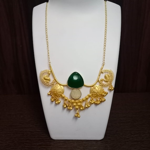 Necklace set for western best sale dress