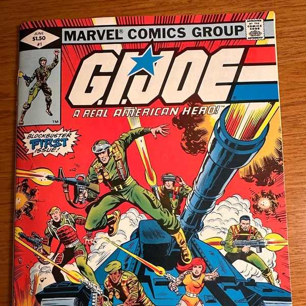 Marvel Comics Group | G.I. Joe: A Real American Hero, Vol. 1, #1, #2, and #7–#10 (1982, 1983).