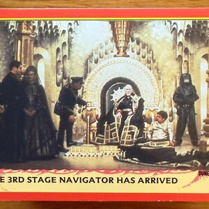 DUNE Trading Cards, Fleer, 1984, complete set, met gedeeltelijke set stickers