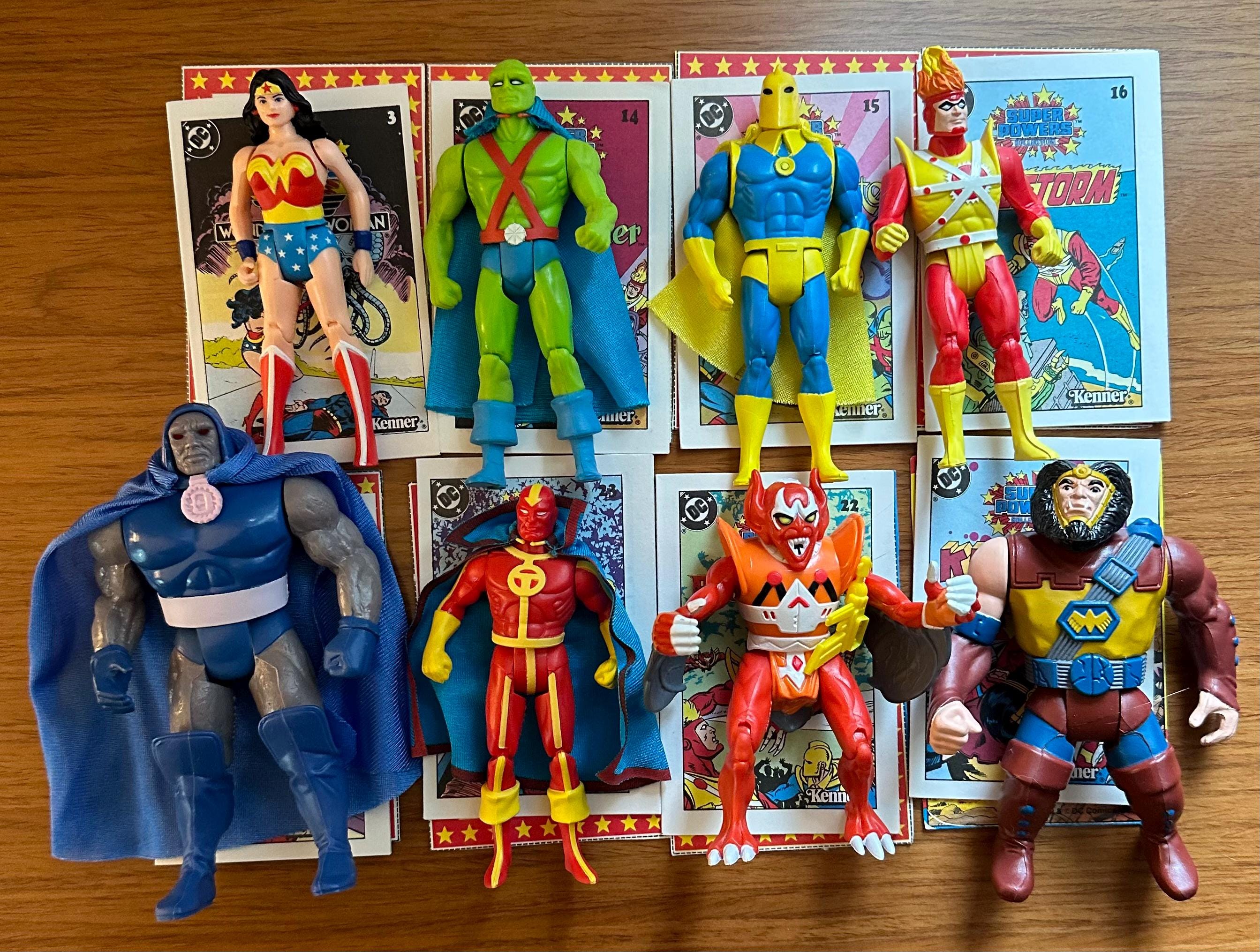 Kenner Super Powers Collection Action Figures, With Mini