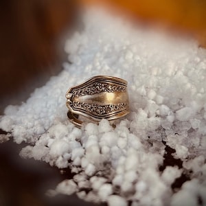 Floral Spoon Ring