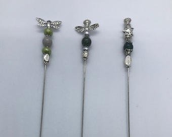 Woodland Collection of Hat Pins -  Choose your Favourite One!