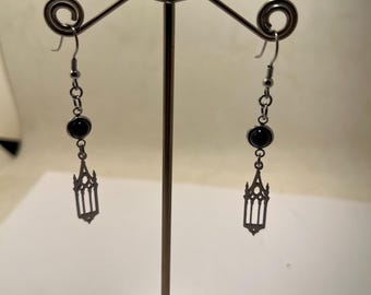 Castlevnia SOTN Royal Chapel stainless steel earrings