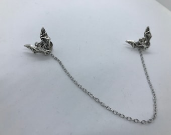 Vampire Bat Collar Pins