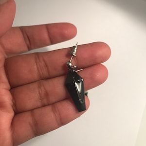 Coffin Stud Earrings, Dangly Coffins, Unisexual
