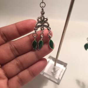 Pendientes de Hojas Elfas