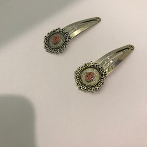 Grampos de cabelo de abóbora, conjunto de 2