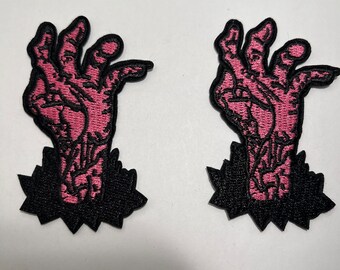 Zombie Iron On Patches