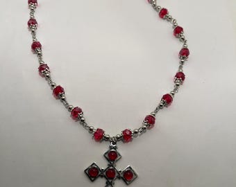 Tudor Cross choker necklace, Anne Boleyn,