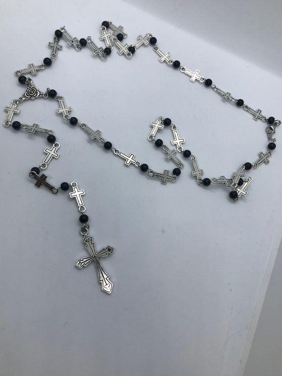 アクセサリー archive COOTIE Rosary Necklace cross アクセサリー