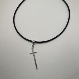 Vlad the Impaler leather choker
