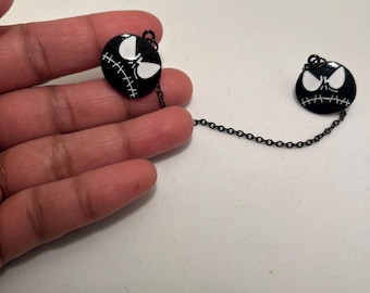 Angry Jack in Black Collar Pins