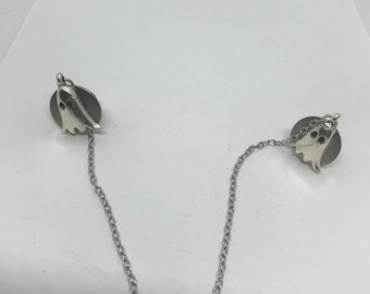 The Maitlands' Ghost Collar Pins