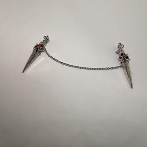 Sword collar pins, Dracula sword, Castlevnia