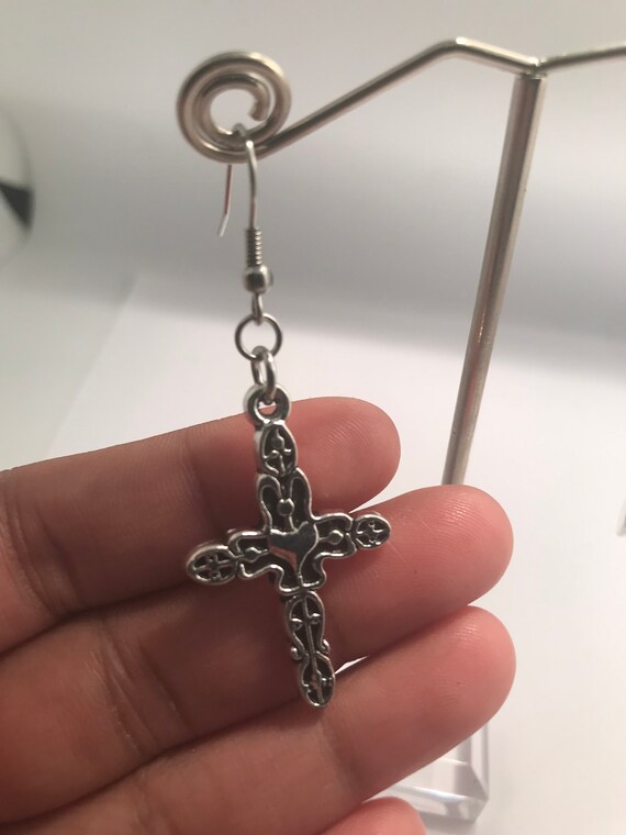 Etsy 2024 cross earrings