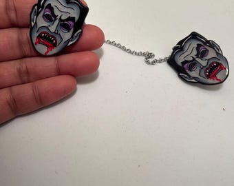 Super Castlvnia 4 Dracula Collar pins