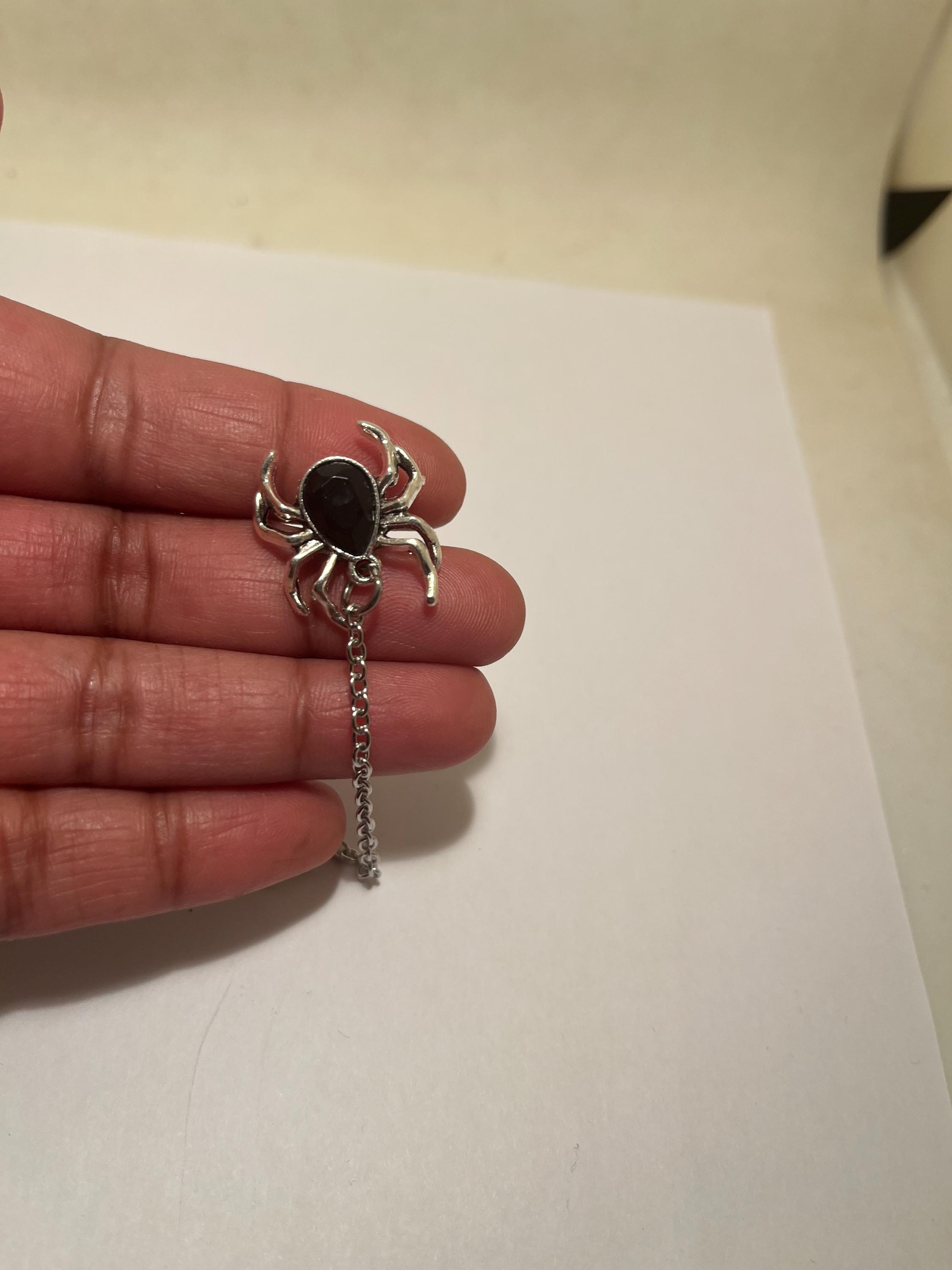 Spider Web With Spider Collar Pins, Gothic Pins - Etsy