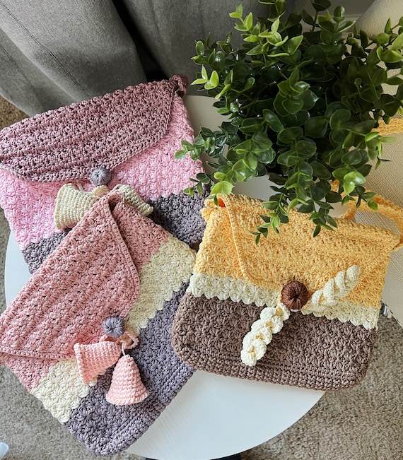 Borsa a tracolla all uncinetto Stile vintage fatto a mano Borse fatte a mano dalla mamma Borse estive Regalo per la mamma o per lei Etsy Italia